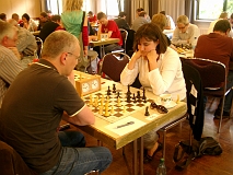 5.Runde Brett 11: Stefan Berger - Ulrike Storkebaum (1:0)  