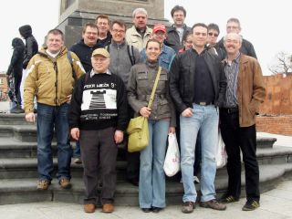 Gäste aus Griesheim und Darmstadt in Warschau. Foto: Mike Heilmann. Zum Vergrößern bitte Bild anklicken